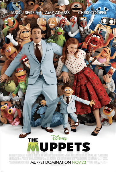 Muppets - a movie that Alex Long has paricipated in